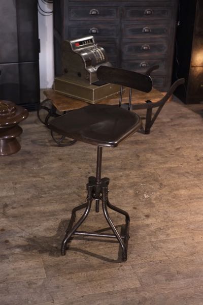 chaise atelier ancienne fer haute
